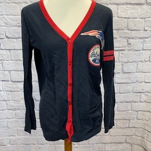 Patriots NFL Team Apparel Cardigan